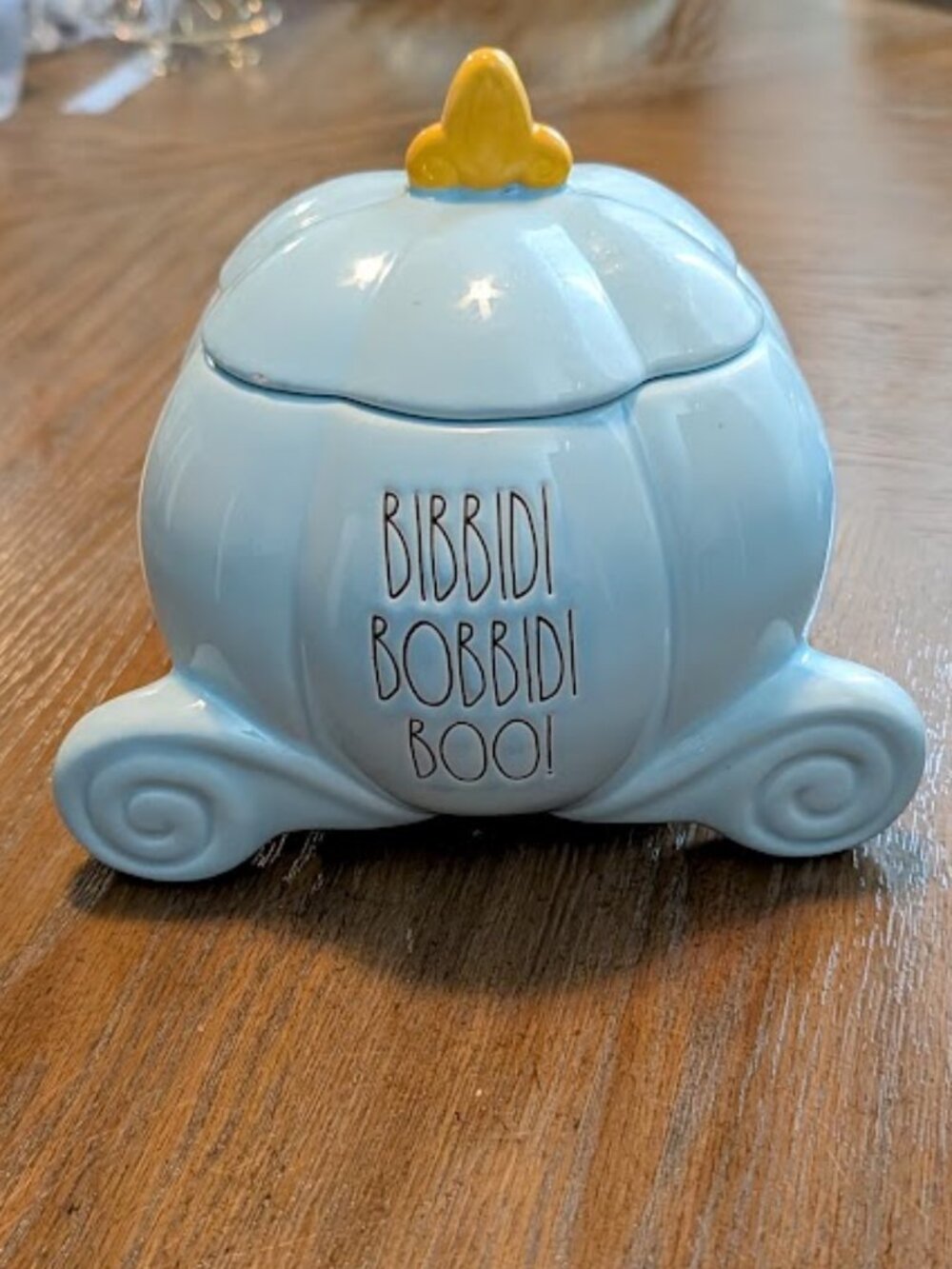 Disney's Rae Dunn Cinderella Carriage Canister